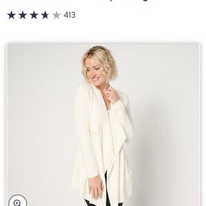 2 Barefoot Dreams open draped Cardigans